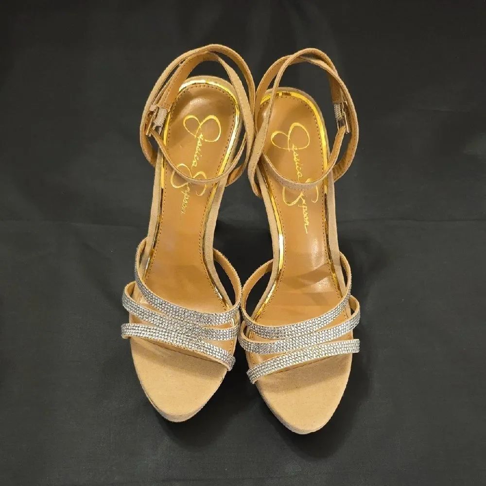 BRAND NEW JESSICA SIMPSON JS-BALINA HIGH HEEL STRAPPY SANDAL R3